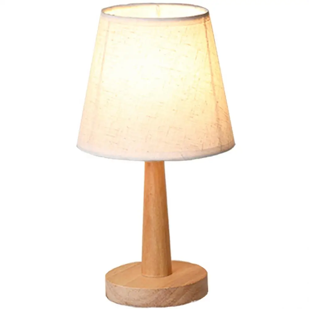 Nordic Wooden Decorative LED Table Lamp Bedroom Bedside Desk Lamp Linen Lamp Shade USB Power Remote control dimmable Night Light
Nordic Wooden Decorative LED Table Lamp Bedroom Bedside Desk Lamp Linen Lamp Shade USB Power Remote control dimmable Night Light