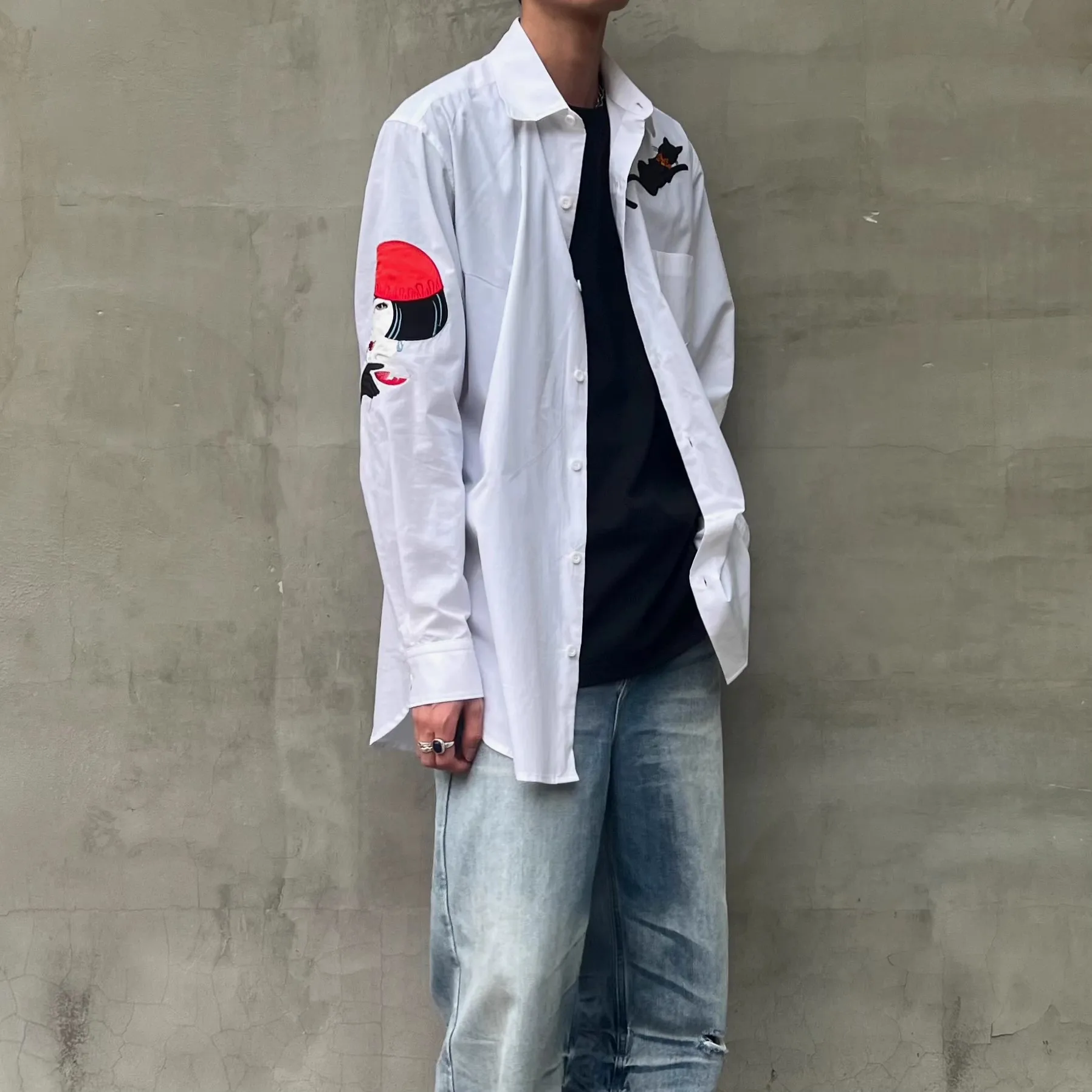 Owen Yohji Japan Korean Style Clothes men's long shirt for men oversize men's clothing
Owen Yohji Japan Korean Style Clothes men's long shirt for men oversize men's clothing