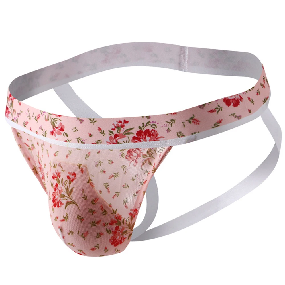 Men Sexy Lingerie Floral Print Underwear Briefs G-string Jockstrap Back Hallow Temptation Lingerie Bandage Thong Underpants
Men Sexy Lingerie Floral Print Underwear Briefs G-string Jockstrap Back Hallow Temptation Lingerie Bandage Thong Underpants