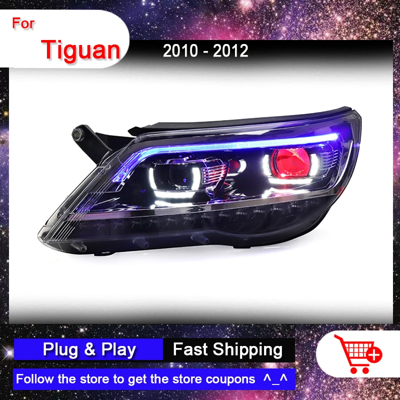 Car LED Headlights for VW for Volkswagen Tiguan 2010-2012 Front Lamps All LED DRL Dynamic Turn Signal Bi-xenon Len Auto Assembly
Car LED Headlights for VW for Volkswagen Tiguan 2010-2012 Front Lamps All LED DRL Dynamic Turn Signal Bi-xenon Len Auto Assembly
