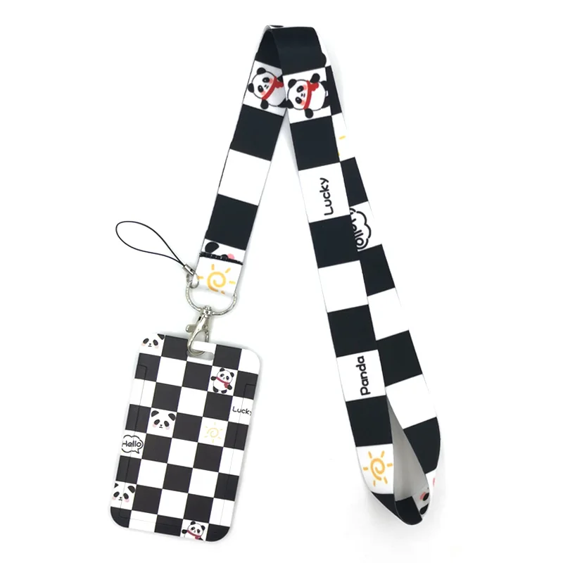 Funny Cute Panda Lanyard Credit Card ID Holder Bag Student Women Travel Card Cover Badge Car Keychain Gifts Accessories
Funny Cute Panda Lanyard Credit Card ID Holder Bag Student Women Travel Card Cover Badge Car Keychain Gifts Accessories
