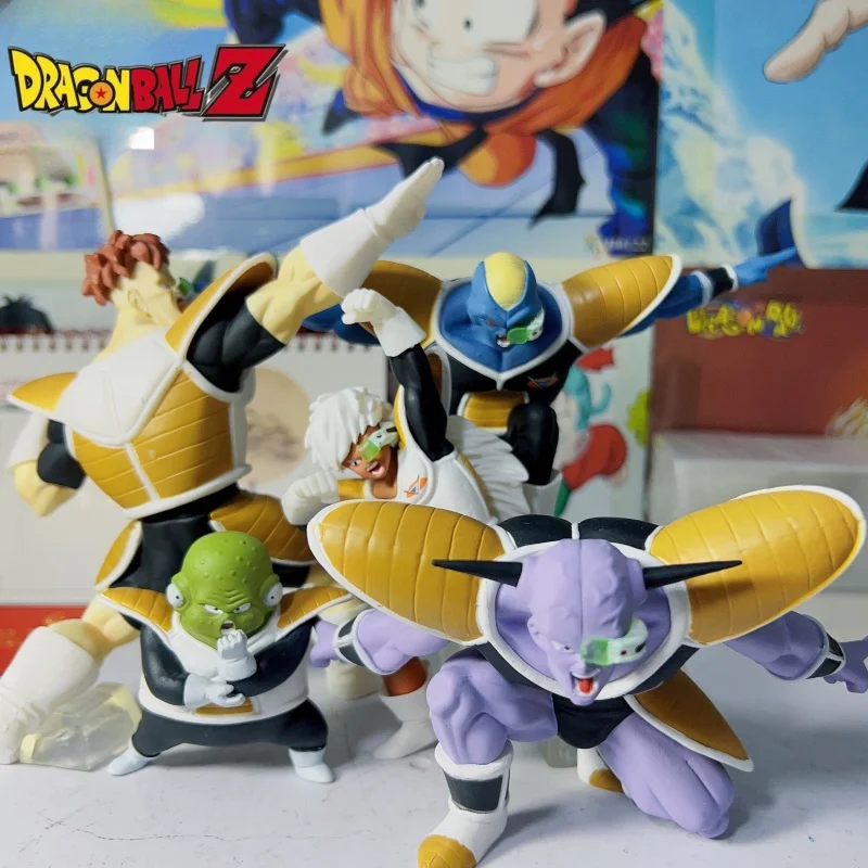 5 шт., фигурка драконического жемчуга Ginyu Force Jeice Ginyu Guldo Recoom Burter, ПВХ Амин, Коллекционная модель, крутые рождественские игрушки, подарки
5 шт., фигурка драконического жемчуга Ginyu Force Jeice Ginyu Guldo Recoom Burter, ПВХ Амин, Коллекционная модель, крутые рождественские игрушки, подарки