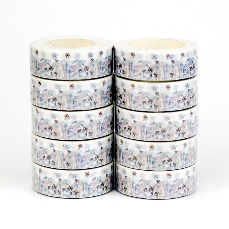 NEW Bulk 10PCS./Lot Decor Bees on Floral Leaves Washi Tapes for Scrapbooking Planner Adhesive Masking Tape Cute Papeleria
NEW Bulk 10PCS./Lot Decor Bees on Floral Leaves Washi Tapes for Scrapbooking Planner Adhesive Masking Tape Cute Papeleria