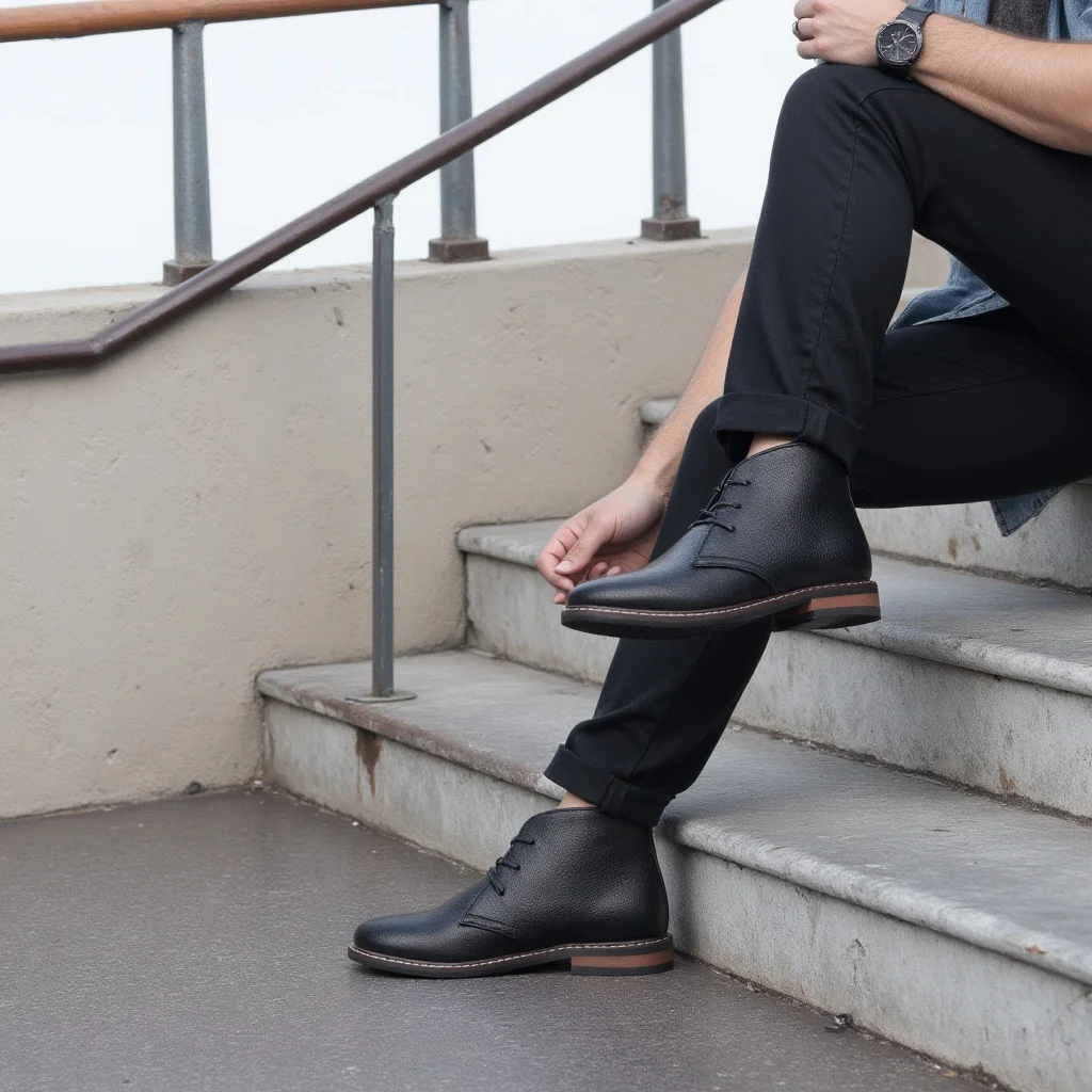 أحذية رجالية جلدية ماركة 2026 مريحة وعصرية وفاخرة أحذية رجالية جلدية ماركة 2026 مريحة وعصرية وفاخرة
