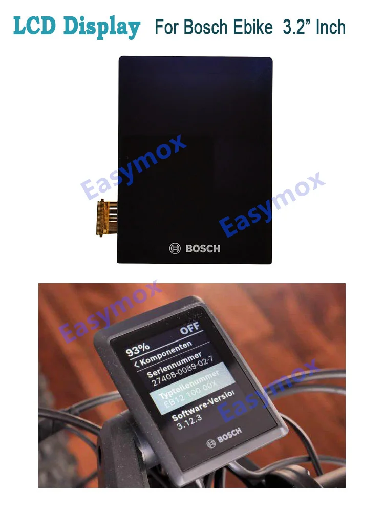 3,2 дюймовый ЖК-дисплей стандартной яркости для Bosch E-Bike Ebike Rohloff TOMPG-032A01A Screen
3,2 дюймовый ЖК-дисплей стандартной яркости для Bosch E-Bike Ebike Rohloff TOMPG-032A01A Screen
