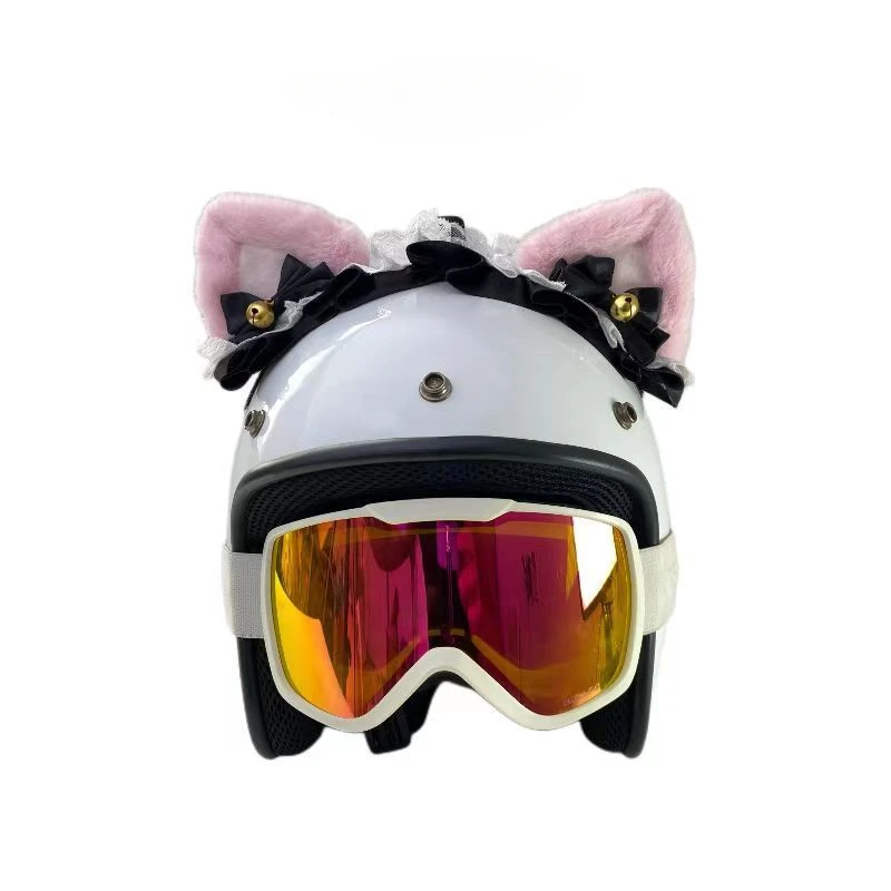 Cat Ears Motorcycle Helmet Decoration Cute Female Plush Ribbon Electric Vehicle Motorcycle Accessories
Cat Ears Motorcycle Helmet Decoration Cute Female Plush Ribbon Electric Vehicle Motorcycle Accessories