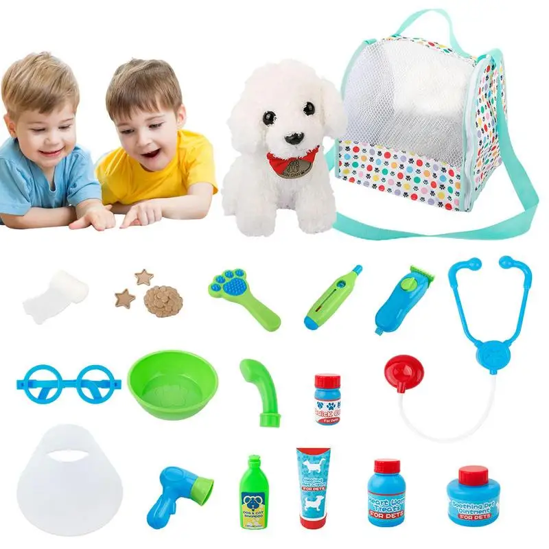 Vet Play Sets For Kids Puppy Dog Toys And Pretend Play Doctor Set Fun And Educational Kids Doctor Kit For Pretend Play Cosplay
Vet Play Sets For Kids Puppy Dog Toys And Pretend Play Doctor Set Fun And Educational Kids Doctor Kit For Pretend Play Cosplay