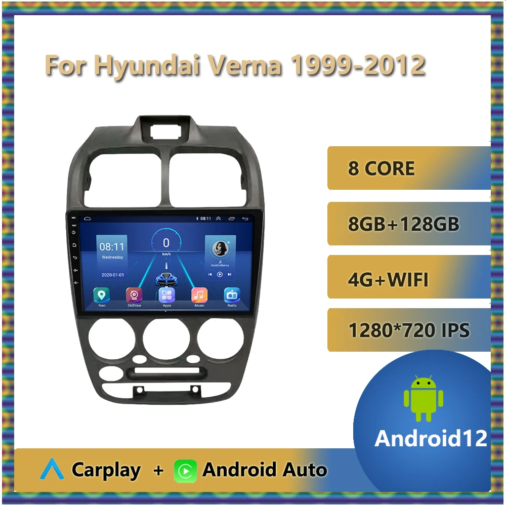 360 камера Android 12 автомобильный радиоприемник для Hyundai Verna 1999 - 2012 Мультимедиа видеоплеер GPS-навигатор раздельный экран GPS-навигация
360 камера Android 12 автомобильный радиоприемник для Hyundai Verna 1999 - 2012 Мультимедиа видеоплеер GPS-навигатор раздельный экран GPS-навигация