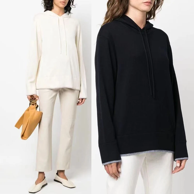 Women Simple Hooded Sweater 2022 new Solid Color Long Sleeve Casual Fashion Ladies Pullovers tops
Women Simple Hooded Sweater 2022 new Solid Color Long Sleeve Casual Fashion Ladies Pullovers tops