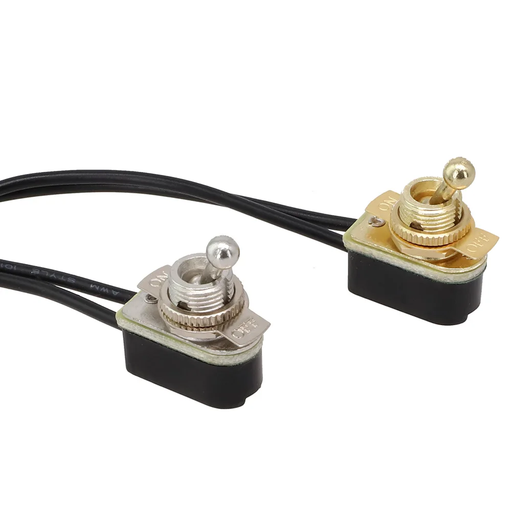 1PC AC250V 6A On/Off Prewired Standard Toggle Switch With Wire Cable SPST Switch Contacts Switch Toggle Switch Electrical Equipm
1PC AC250V 6A On/Off Prewired Standard Toggle Switch With Wire Cable SPST Switch Contacts Switch Toggle Switch Electrical Equipm