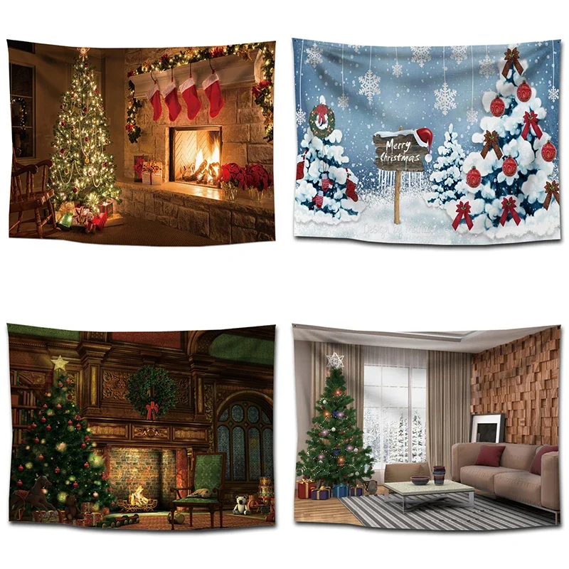 New Year's Store Hanging Cloth, Festive Trendy Brand Wall Background Bedroom Christmas Tapestry
New Year's Store Hanging Cloth, Festive Trendy Brand Wall Background Bedroom Christmas Tapestry