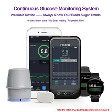 Continuous Glucose Monitoring System Scanning-free Wearable Realtime CGMS Glucosemeter Sensor Autotrack Without Blood Collection
Continuous Glucose Monitoring System Scanning-free Wearable Realtime CGMS Glucosemeter Sensor Autotrack Without Blood Collection
