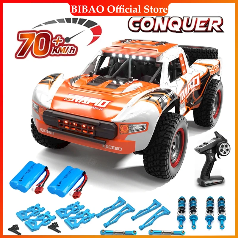 JJRC Q130 1:12 70KM/H 4WD RC Car with Light Brushless Motor Remote Control Cars High Speed Drift Monster Truck Adults Kids Toys
JJRC Q130 1:12 70KM/H 4WD RC Car with Light Brushless Motor Remote Control Cars High Speed Drift Monster Truck Adults Kids Toys