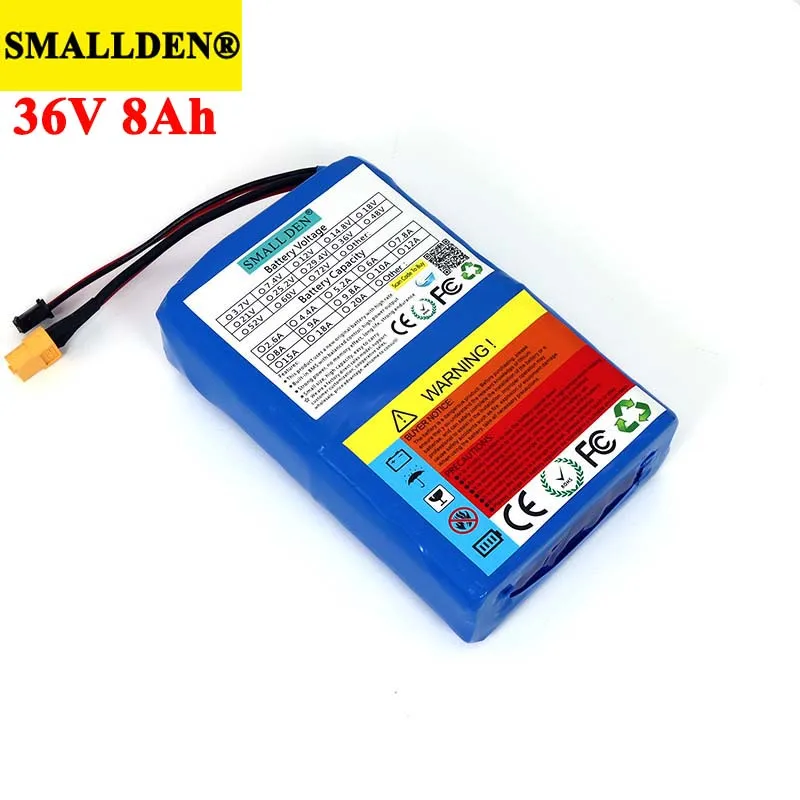36V 8Ah Lithium Battery Pack 18650 8000mAh High rate 20A BMS for Balancing scooter electric bicycle lawn mower Aircraft carrier
36V 8Ah Lithium Battery Pack 18650 8000mAh High rate 20A BMS for Balancing scooter electric bicycle lawn mower Aircraft carrier