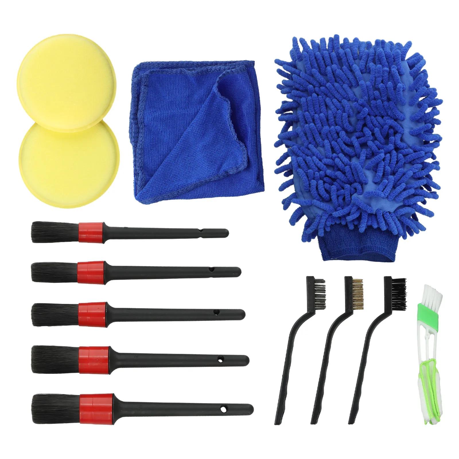 13Pcs Car Cleaning Kit Detailing Brush Cleaning Gloves Car Cleaner Brush Set Details Brush Cleaning Gloves Set Car Wash Parts
13Pcs Car Cleaning Kit Detailing Brush Cleaning Gloves Car Cleaner Brush Set Details Brush Cleaning Gloves Set Car Wash Parts