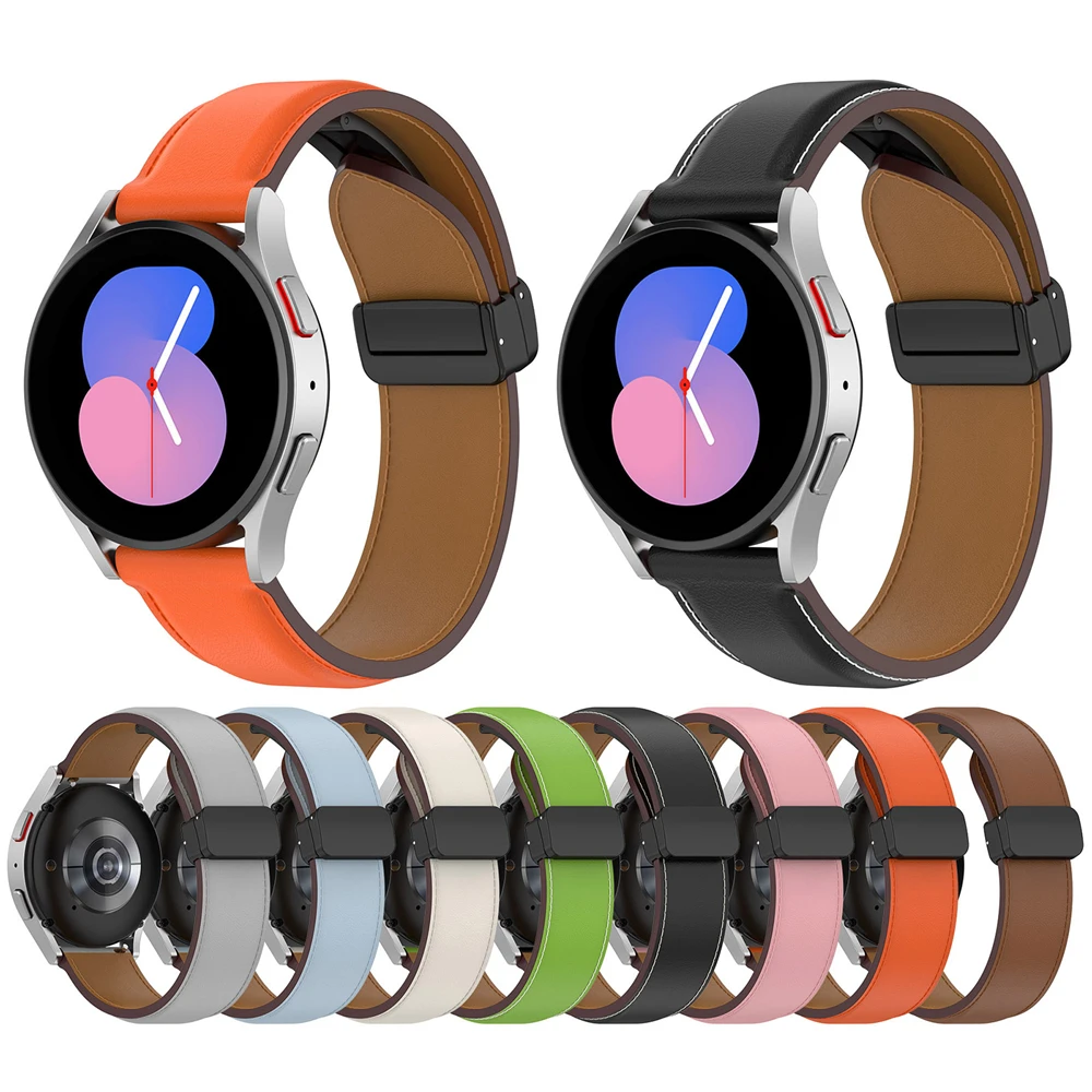 20/ 22mm Replacement Leather Watch Band Universal Folding Buckle For Samsung Galaxy watch6/6 classic/5 5pro /4 Strap
20/ 22mm Replacement Leather Watch Band Universal Folding Buckle For Samsung Galaxy watch6/6 classic/5 5pro /4 Strap