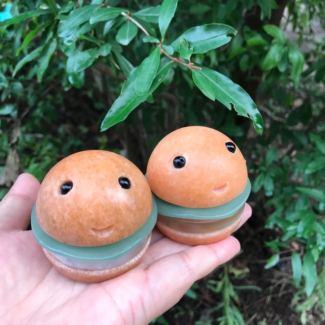 Natural Yellow Calcite Carving Aventurine Hamburger Stone Agate Statues Handicraft Ornaments For Holiday Decoration Gifts
Natural Yellow Calcite Carving Aventurine Hamburger Stone Agate Statues Handicraft Ornaments For Holiday Decoration Gifts
