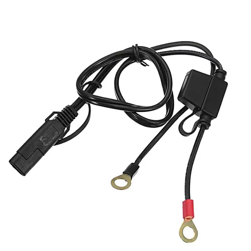 

Motorcycle Battery Charger Terminal To SAE Quick Disconnect Cable Motorcycle Battery Output Connector SAE Extension Cable Batter