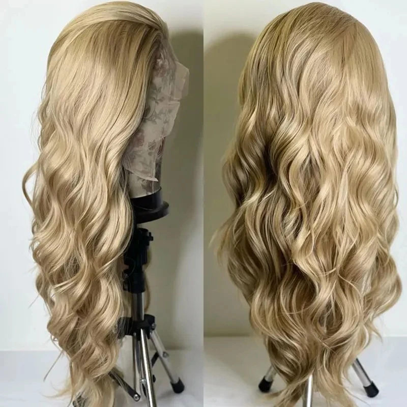 Glueless 26” Long Soft Ash Blonde Deep Wave Lace Front Wig For African Women Synthetic Fiber Hair Daily
Glueless 26” Long Soft Ash Blonde Deep Wave Lace Front Wig For African Women Synthetic Fiber Hair Daily