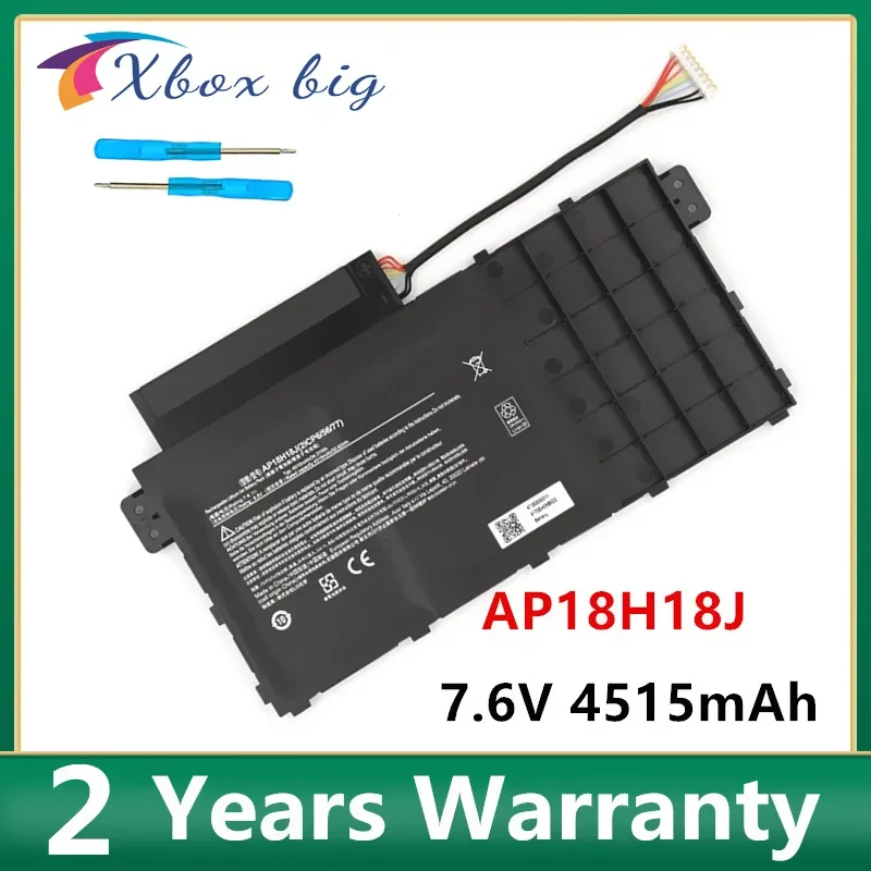 Аккумулятор AP18H18J для ноутбука Acer TraveIMate TMP215-51G N18P5 N18PS P215 2ICP6/56/77 7,6 V 34.31Wh 4515mAh
Аккумулятор AP18H18J для ноутбука Acer TraveIMate TMP215-51G N18P5 N18PS P215 2ICP6/56/77 7,6 V 34.31Wh 4515mAh