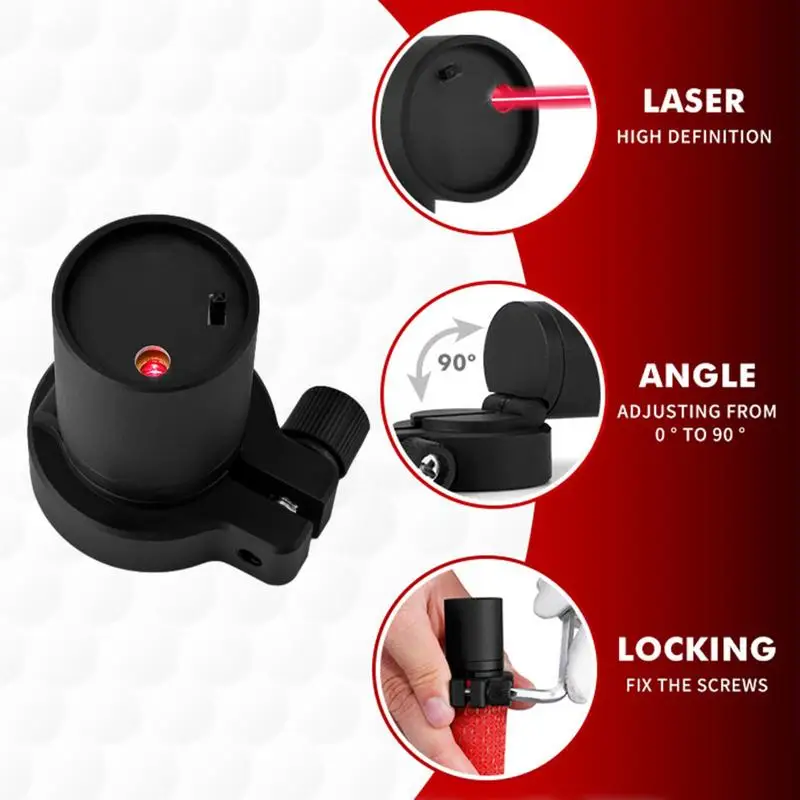90 Degree Range Adjustable Golf Putter Laser Sight Golf Training Aids Putting Practice Plane Corrector Golf Putting Trainer
90 Degree Range Adjustable Golf Putter Laser Sight Golf Training Aids Putting Practice Plane Corrector Golf Putting Trainer