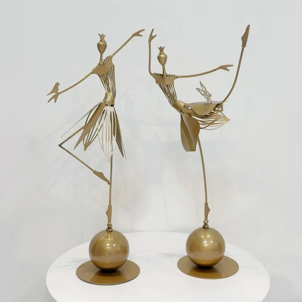 Ornament Vintage Metal Dancing Girl Garden Sculpture Ornament High-quality Metal Garden Ornament Outdoor Decoration
Ornament Vintage Metal Dancing Girl Garden Sculpture Ornament High-quality Metal Garden Ornament Outdoor Decoration