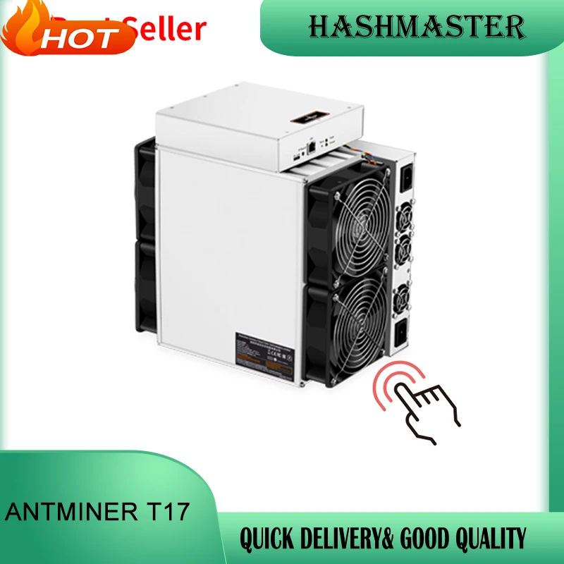 Майнер биткоинов Antminer T17, для майнинга биткоинов, с высокой скоростью SHA-256, 40-е, 42-е поколение, оригинальный блок питания
Майнер биткоинов Antminer T17, для майнинга биткоинов, с высокой скоростью SHA-256, 40-е, 42-е поколение, оригинальный блок питания