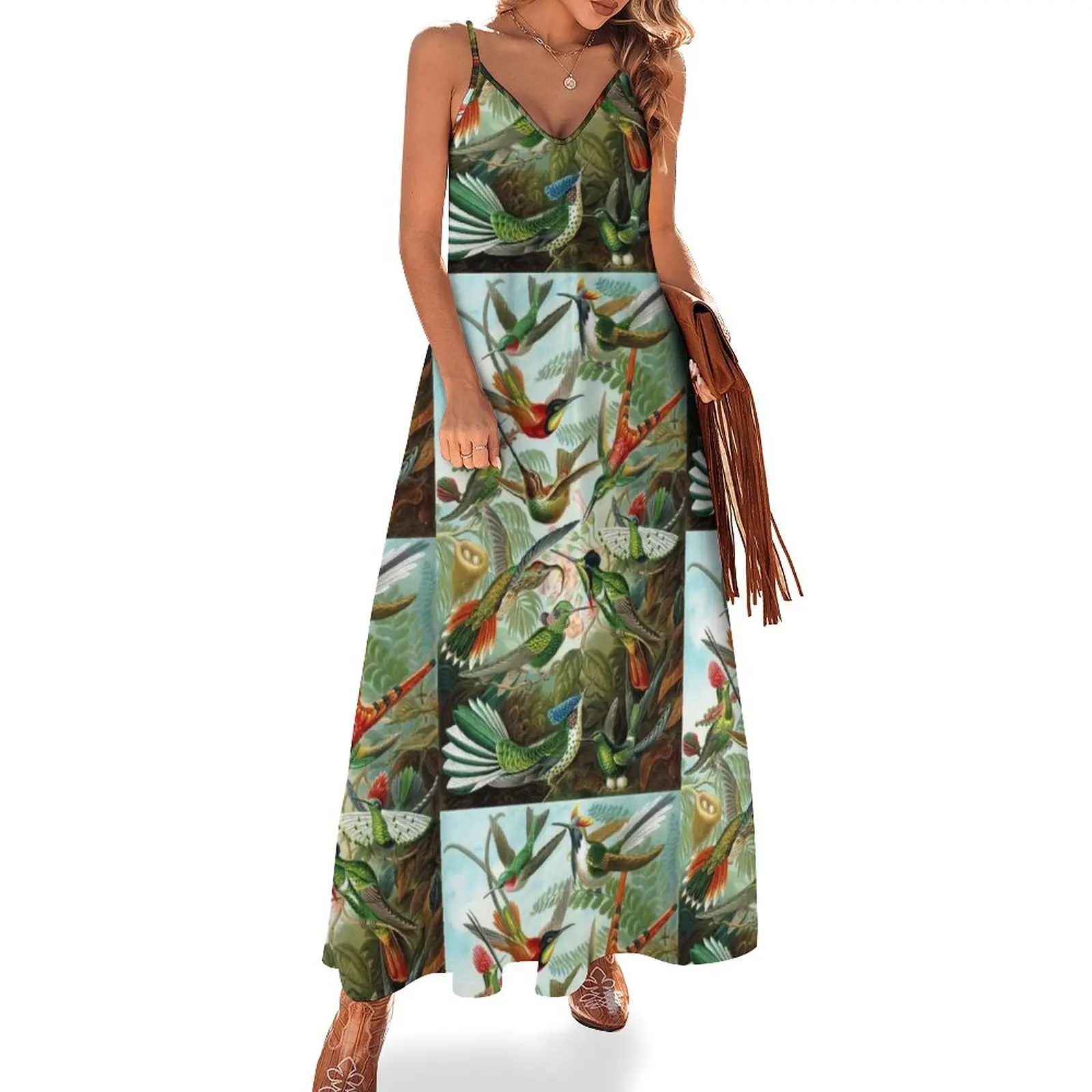 Hummingbirds - The Bright Jewels of the Bird World Sleeveless Dress women's evening dresses summer clothes
Hummingbirds - The Bright Jewels of the Bird World Sleeveless Dress women's evening dresses summer clothes