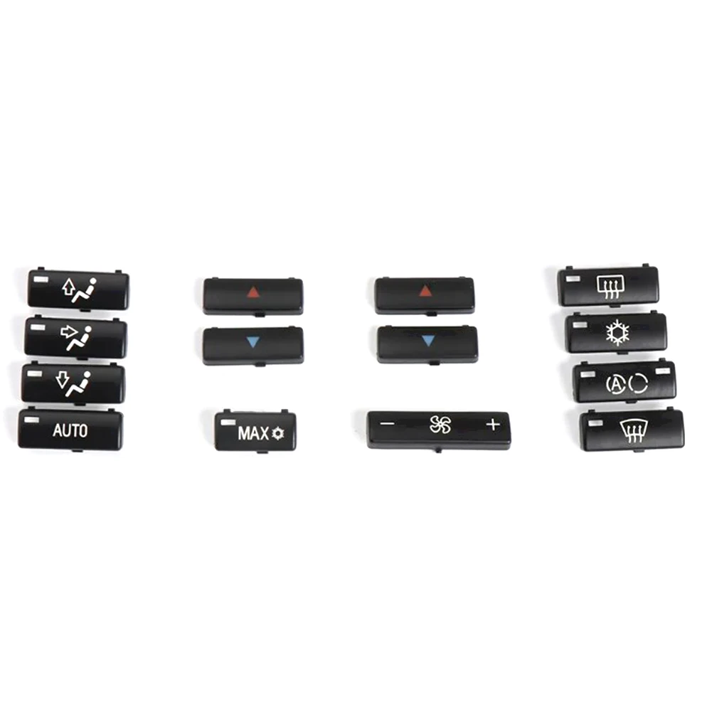 14Pcs/Set Car Climate A/C Control Panel Switch Buttons Cover For BMW 5 Series E39 1996-2002 For BMW E53 1998-2006
14Pcs/Set Car Climate A/C Control Panel Switch Buttons Cover For BMW 5 Series E39 1996-2002 For BMW E53 1998-2006