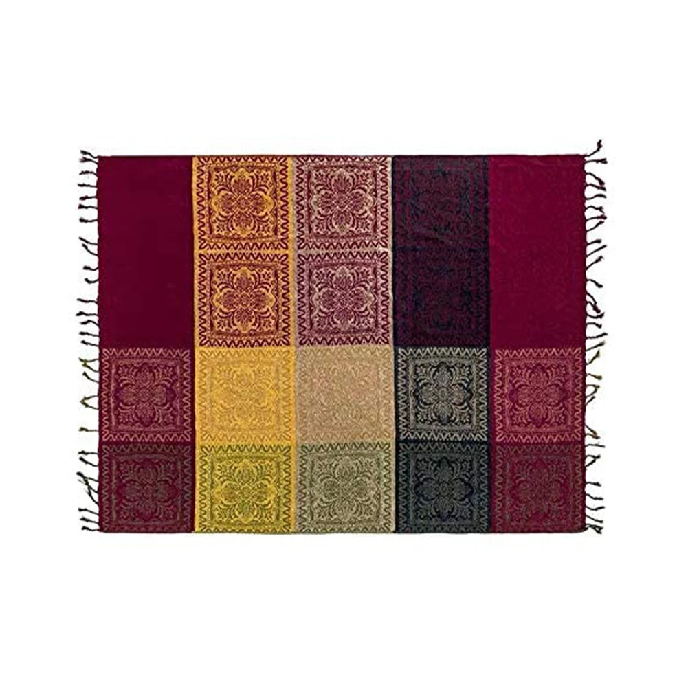 Bohemian Style Grid Yarn Dyed Knitted Chenille Sofa Cover Blanket Towel Bed Wall Decoration
Bohemian Style Grid Yarn Dyed Knitted Chenille Sofa Cover Blanket Towel Bed Wall Decoration