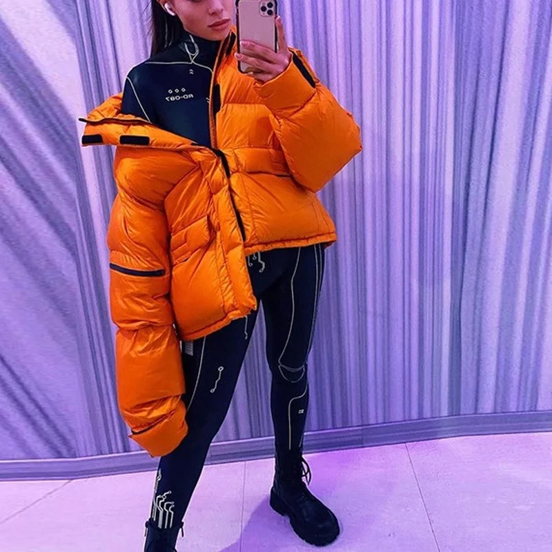 Парка-пуховик на молнии, хлопковая куртка, зимняя одежда 2022, лыжный костюм, оранжевое пузырьковое пальто, теплая однотонная Повседневная Уличная верхняя одежда
Парка-пуховик на молнии, хлопковая куртка, зимняя одежда 2022, лыжный костюм, оранжевое пузырьковое пальто, теплая однотонная Повседневная Уличная верхняя одежда