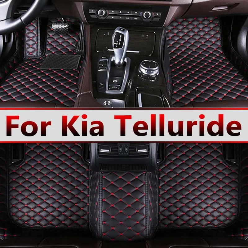 Автомобильные коврики для Kia Telluride на 2020 ~ 2023, 7 сидений, водонепроницаемые защитные коврики, автомобильные коврики, напольные автомобильные аксессуары
Автомобильные коврики для Kia Telluride на 2020 ~ 2023, 7 сидений, водонепроницаемые защитные коврики, автомобильные коврики, напольные автомобильные аксессуары