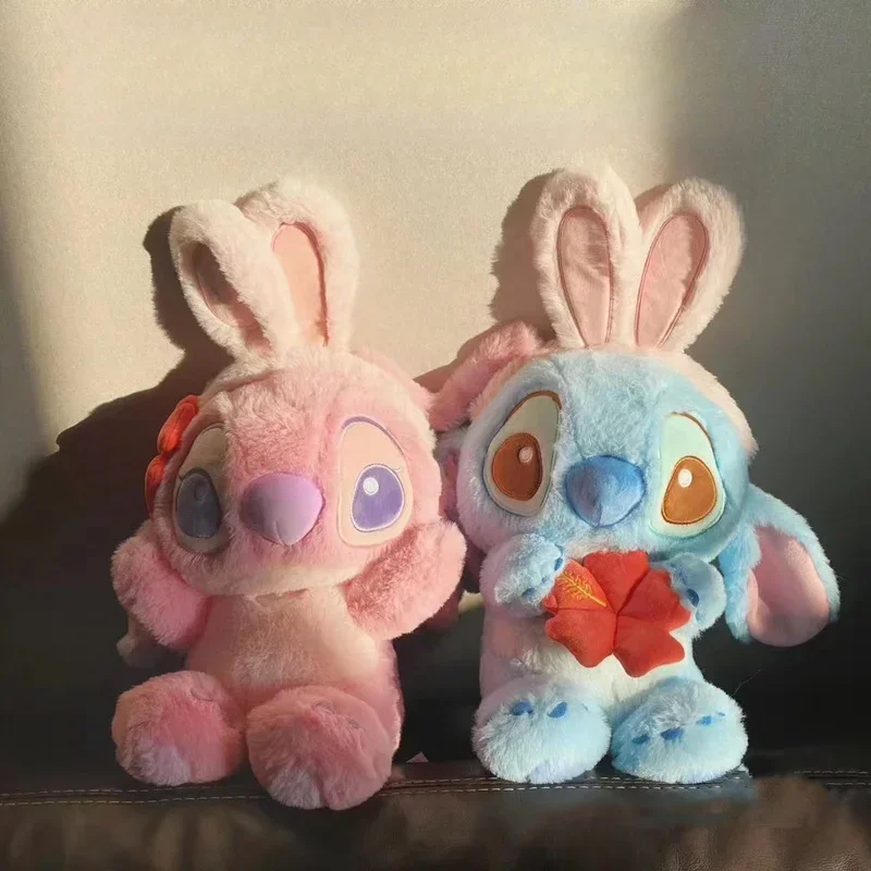 Miniso Disney Лило и Ститч, модный кролик, сидящая кукла, плюшевая игрушка, мультяшная кукла, подарок на день рождения
Miniso Disney Лило и Ститч, модный кролик, сидящая кукла, плюшевая игрушка, мультяшная кукла, подарок на день рождения