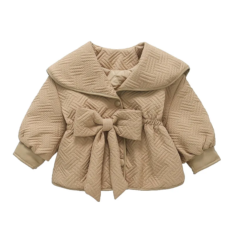 Girls Coat Winter Kids Infant Outerwear Jacket Children Girl Princess Cotton Padded Warm Outfit Clothes Child Girl Bow Coat 2-8Y
Girls Coat Winter Kids Infant Outerwear Jacket Children Girl Princess Cotton Padded Warm Outfit Clothes Child Girl Bow Coat 2-8Y
