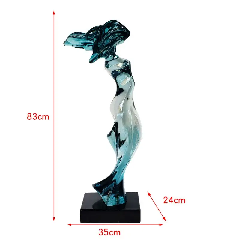 Transparent resin sculpture abstract art ornaments hotel exhibition hall home entrance living room decoration crafts
Transparent resin sculpture abstract art ornaments hotel exhibition hall home entrance living room decoration crafts