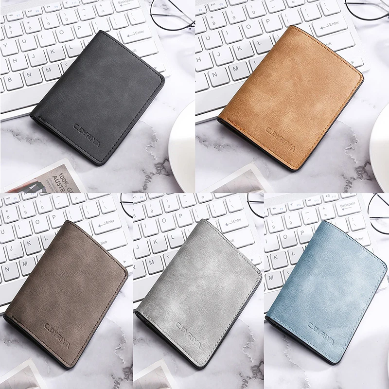 Fashion Soft PU Leather Mini Multi-Card Slim Men Wallet Bag Holder Folding Purse Holder Money Bag Coin Purse Business Card
Fashion Soft PU Leather Mini Multi-Card Slim Men Wallet Bag Holder Folding Purse Holder Money Bag Coin Purse Business Card