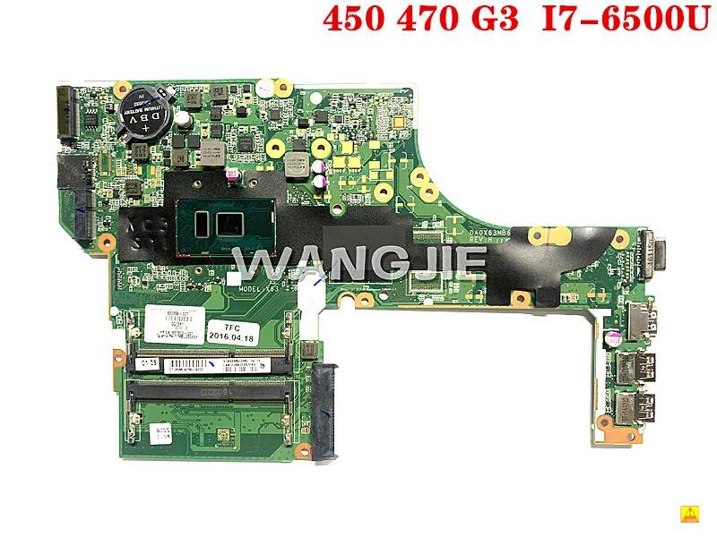 For HP PROBOOK 450 470 G3 DA0X63MB6H1 X63 830932-001 830932-501 830956-001 830956-501 837802-001 837802-501 I7-6500U Used
For HP PROBOOK 450 470 G3 DA0X63MB6H1 X63 830932-001 830932-501 830956-001 830956-501 837802-001 837802-501 I7-6500U Used