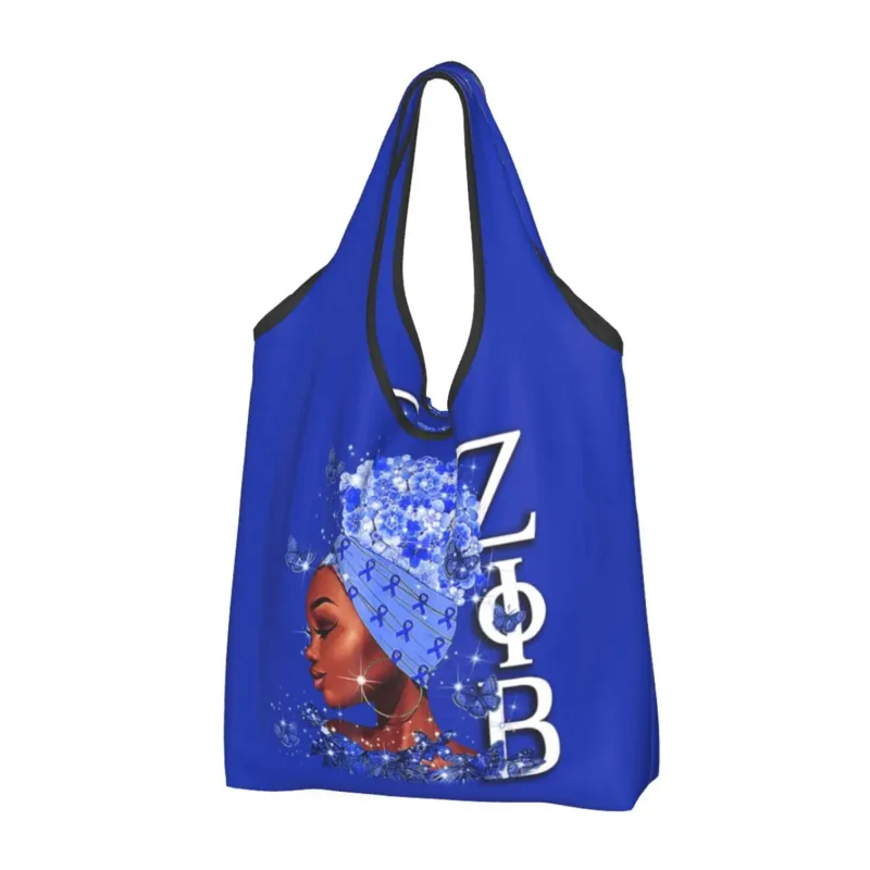 

Женская сумка-тоут для покупок Zeta Phi Beta, женская модная сумка-шоппер ZOB с греческими буквами 1920, сумки на плечо, вместительные сумки