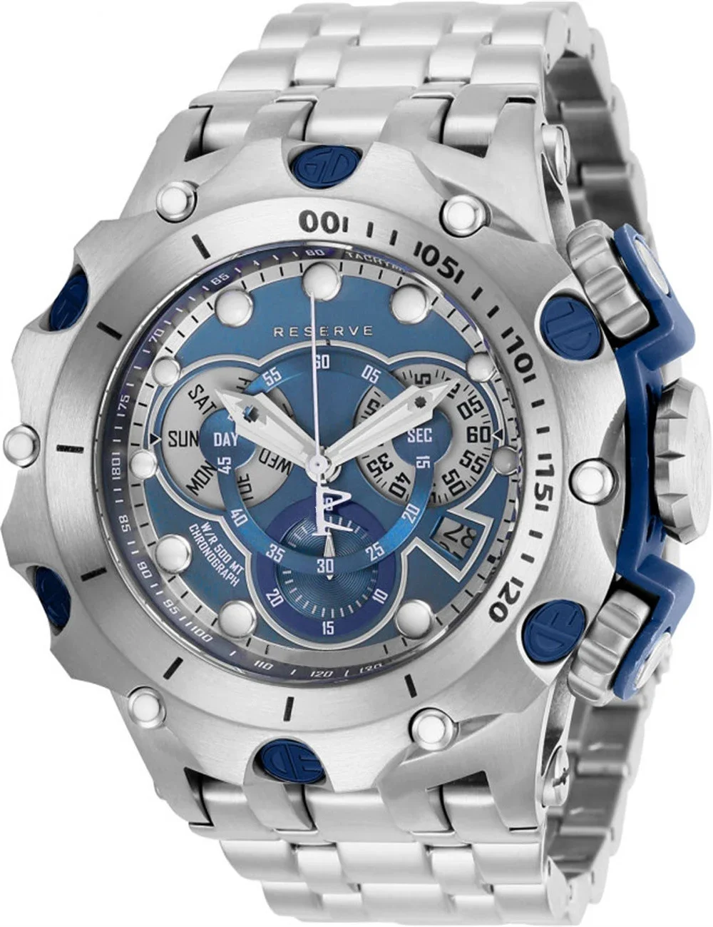 Invincible Reserve Bolt Zeus Quartz Men watches Invicto Multifunction steel Hombre steel luminous water proof Silica gel Watch
Invincible Reserve Bolt Zeus Quartz Men watches Invicto Multifunction steel Hombre steel luminous water proof Silica gel Watch