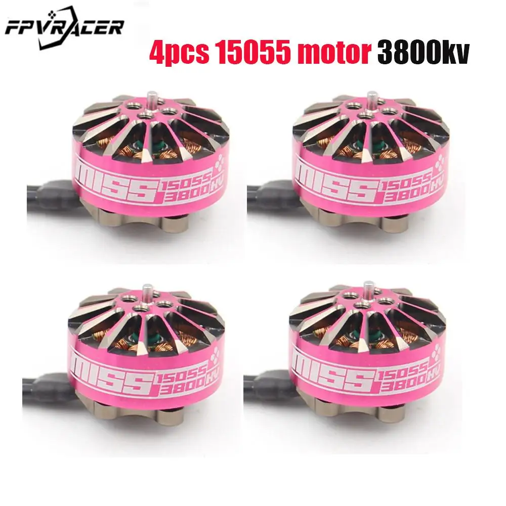 Fpvracer Miss 15055 2700kv 3800kv Brushless Motor 3-6s Lipo 1.5mm Shaft Diameter Suitable For 3-4 Inch Propeller Racing Drone
Fpvracer Miss 15055 2700kv 3800kv Brushless Motor 3-6s Lipo 1.5mm Shaft Diameter Suitable For 3-4 Inch Propeller Racing Drone
