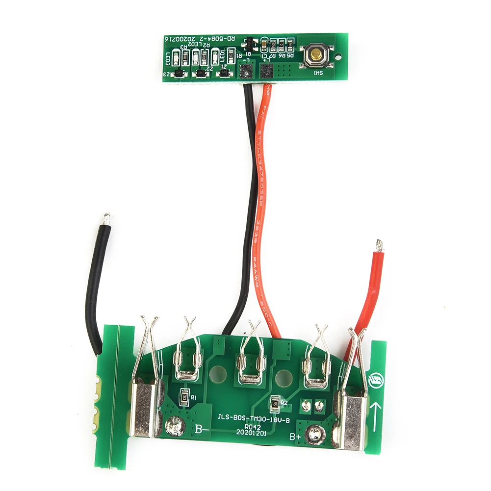 PCB Charging Protection Circuit Board For Bosch 18V BAT610 Li-ion Battery Pack Repair Assembly Protective Plate
PCB Charging Protection Circuit Board For Bosch 18V BAT610 Li-ion Battery Pack Repair Assembly Protective Plate