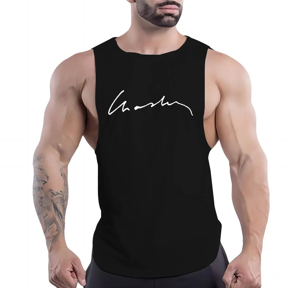 Summer Adult Men'S Outdoor Fitness Crew Neck Vest Trend Signature Pattern 2d Printed Breathable Comfortable Sleeveless Shirt
Summer Adult Men'S Outdoor Fitness Crew Neck Vest Trend Signature Pattern 2d Printed Breathable Comfortable Sleeveless Shirt