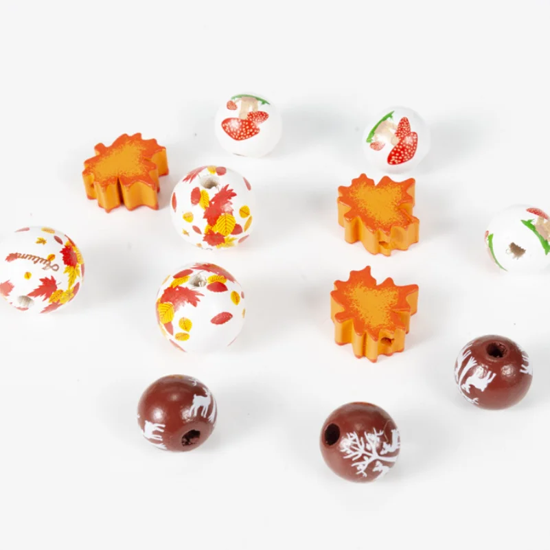 Autumn Colored Maple Leaf Beads Hemu Loose Beads Custom Wooden Decoration Crafts Kids Toys Jewelry Hemp Rope Tassel Accessories
Autumn Colored Maple Leaf Beads Hemu Loose Beads Custom Wooden Decoration Crafts Kids Toys Jewelry Hemp Rope Tassel Accessories