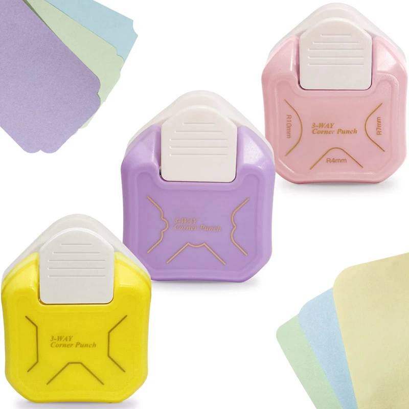 PPYY-3 Pieces Corner Punch Corner Cutter Creative Pattern Corner Punch For DIY Projects Scrapbooking Photocards Card Making
PPYY-3 Pieces Corner Punch Corner Cutter Creative Pattern Corner Punch For DIY Projects Scrapbooking Photocards Card Making
