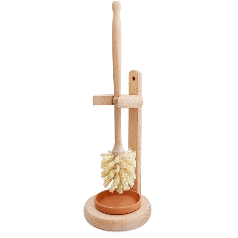 1 Set Wood Toilet Brush Toilet Brush Holder Set Wood Toilet Bowl Cleaner Brush For Bathroom, Toilet Scrubber With Stand
1 Set Wood Toilet Brush Toilet Brush Holder Set Wood Toilet Bowl Cleaner Brush For Bathroom, Toilet Scrubber With Stand
