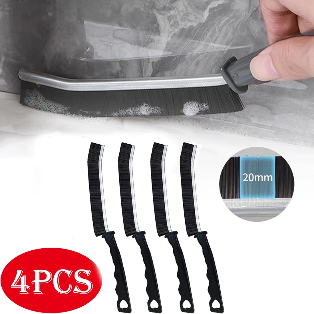 Bathroom Kitchen Gap Cleaning Brush Window Door Track Groove Gap Cleaning Scrub Hard-Bristled Brush Household Cleaning Tools
Bathroom Kitchen Gap Cleaning Brush Window Door Track Groove Gap Cleaning Scrub Hard-Bristled Brush Household Cleaning Tools