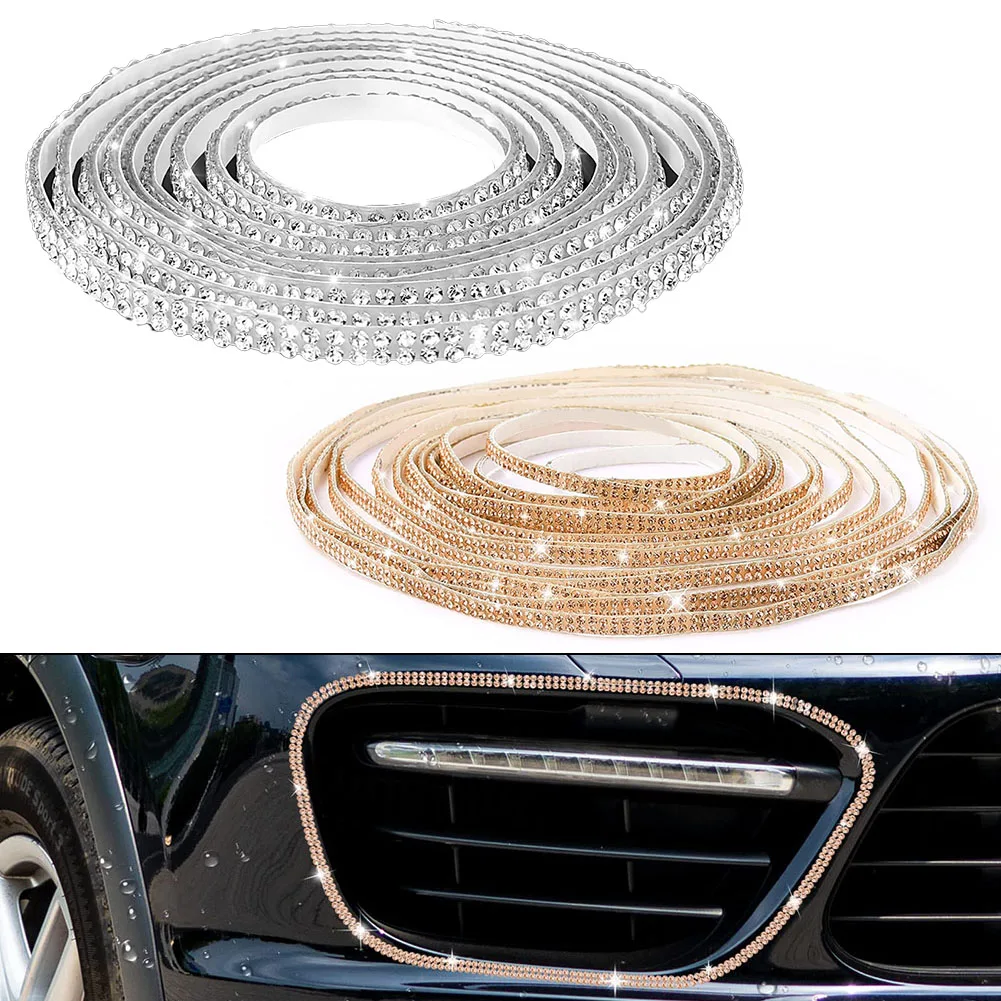 1 Yard Crystal Stickers Adhesive Rhinestone Trim Ribbon Diamond Ribbon Car General Interior Accessories Decoration Strip Fashion
1 Yard Crystal Stickers Adhesive Rhinestone Trim Ribbon Diamond Ribbon Car General Interior Accessories Decoration Strip Fashion