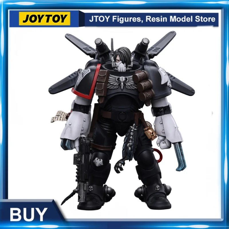 

[IN STOCK] JOYTOY 1/18 Action Figure 40K Raven Guard Chapter Master Kayvaan Shrik Anime Collection Military Model Free Shipping