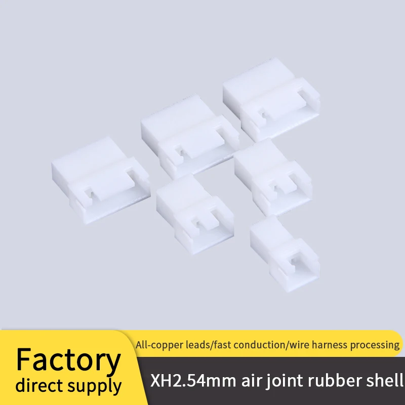 

Xh2.54mm Pitch Rubber Shell 2.54 Terminal Tjc3 Connector Xh-2p-4y-5p-6y-20p Blanking Housings Rubber Shells Female Insert