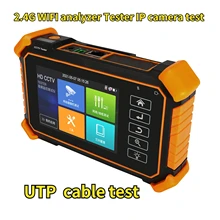 IPC-1900 2.4G WIFI analyzer CCTV Tester IP camera 4K Mini monitor testers for IPC POE UTP Cable testing network camera test
IPC-1900 2.4G WIFI analyzer CCTV Tester IP camera 4K Mini monitor testers for IPC POE UTP Cable testing network camera test